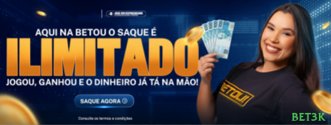 Conta bet3k sincronizada site e app